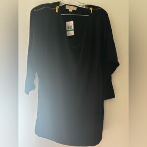 Elegant Black Women's Top